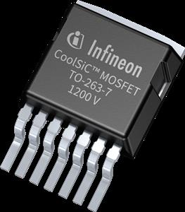 Infineon AIMBG120R040M1 Automotive 1200V Silicon-carbid (SiC) Trench Power MOSFET in D2PAK-7L, 40mΩ