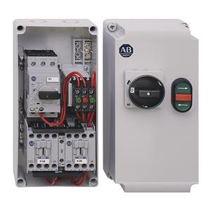 Allen Bradley 107C-09LEJ-CB25X-3 Enclosed Reversing Combo Starter