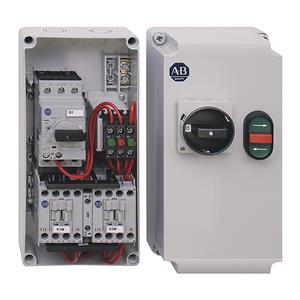 Allen Bradley 107C-09LEJ-CB40X-1M Enclosed Reversing Combo Starter