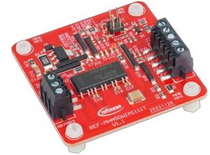 Infineon REF-MHA50WIMI111T Reference board for efficient fan control powered by iMOTION™ IPM IMI111T-026H