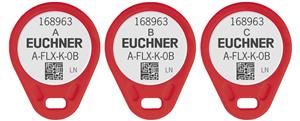 Euchner A-FLX-K-0B-RD-V03-168963 Key A-FLX-K-0B FlexFunction, 3 keys per packaging unit Turkey