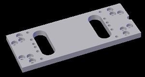 Euchner EMP-L-CET Mounting plate EMP-L- for CET read heads/switches