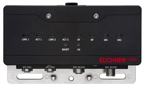 Euchner MBM-PN-S2-MLI-3B-169766 Bus module MBM-PN (M12 connection, D-coded, L-coded 5-pin)