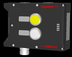 Euchner MGB-L0-ARA-AA8A1-S1-L-124257 Interlocking module MGB-L0-ARA, with 2 pushbuttons, incl label carrier, RC18