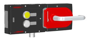 Euchner MGB-L0H-ARA-R-124258 Interlocking set MGB-L0H-ARA, with 2 pushbuttons, incl label carrier, RC18