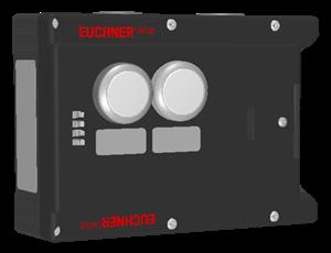 Euchner MGB-L1-ARA-AL1A1-M-R-121100 Locking module MGB-L1-ARA (guard locking by spring force) with 2 pushbuttons incl label carrier