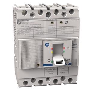 Allen Bradley 140G-G3C4-C63 140G 125A Frame Molded Case Ckt-Bkr