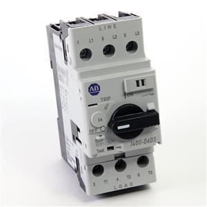 Allen Bradley 140U-D6D3-B30 Circuit Breaker 3-Pole 3 A UL 489