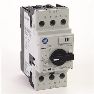Allen Bradley 140U-D6D3-B40 Circuit Breaker 3-Pole 4 A UL 489
