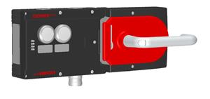 Euchner MGB-L1H-ARA-R-121105 Locking set MGB-L1H-ARA (guard locking by spring force) with 2 pushbuttons, incl label carrier, RC18 Turkey