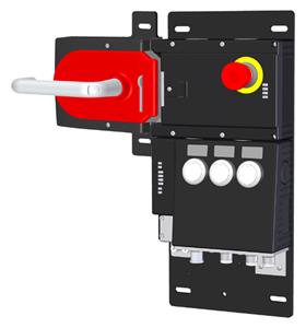 Euchner MGB-L1HB-EIA-L-128327 Locking set MGB-L1-EI (guard locking by spring force) with 3 pushbuttons, emergency stop Turkey