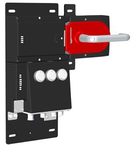 Euchner MGB-L1HB-EIA-R-128332 Locking set MGB-L1-EI (guard locking by spring force) with 3 pushbuttons