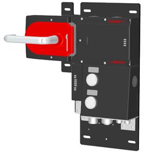 Euchner MGB-L1HB-PNA-L-121768 Locking set MGB-L1-PN (guard locking by spring force) with 2 control elements, 7/8