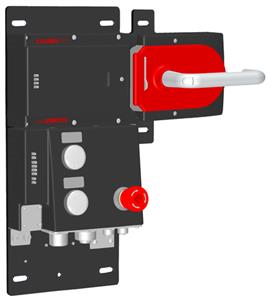 Euchner MGB-L1HB-PNA-R-121858 Locking set MGB-L1-PN (guard locking by spring force) with 3 control elements, 7/8