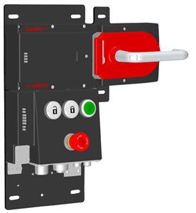 Euchner MGB-L1HB-PNA-R-122734 Locking set MGB-L1-PN (guard locking by spring force) with 4 control elements, 7/8