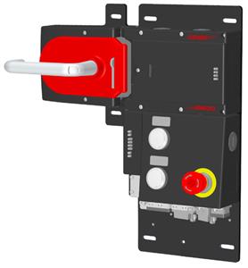 Euchner MGB-L1HB-PNC-L-115622 Locking set MGB-L1-PN (guard locking by spring force) with 3 control elements, push-pull plug Turkey