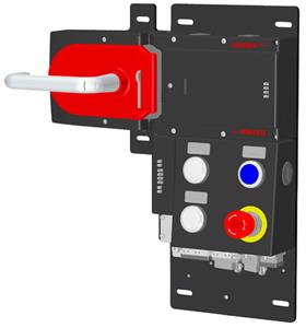 Euchner MGB-L1HB-PNC-L-117103 Locking set MGB-L1-PN (guard locking by spring force) with 4 control elements, push-pull plug Turkey