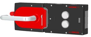 Euchner MGB-L1HE-ARA-L-121069 Locking set MGB-L1HE-ARA, (guard locking by spring force) with 2 pushbutton