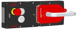 Euchner MGB-L1HE-ARA-R-121236 Locking set MGB-L1HE-ARA, (guard locking by spring force) with 2 pushbuttons, emergency stop Turkey