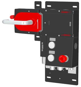 Euchner MGB-L1HEB-PNA-L-158417 Locking set MGB-L1-PN (guard locking by spring force) with 2 control elements, 7/8
