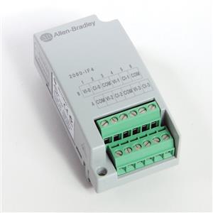 Allen Bradley 2080-IF4 Micro800 4 Point Analog Input Plug-In