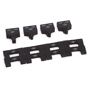 Allen Bradley 2198-H070-ADP-T AC T connector for Frame 3(qty 2) DC bus T connector(qty1) note: AC and DC T connector for frame 3 are the same control power T connector 85 mm bus bars (8 total)
