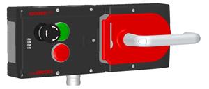 Euchner MGB-L2H-ARA-R-111924 Locking set MGB-L2H-ARA (guard locking by solenoid force) with 2 indicators, machine stop, RC18