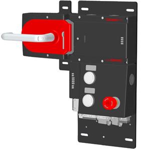 Euchner MGB-L2HB-PNA-L-121845 Locking set MGB-L2-PN (guard locking by solenoid force) with 3 control elements, push-pull plug