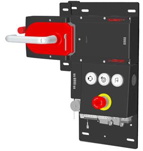 Euchner MGB-L2HEB-PNC-L-122337 Locking set MGB-L2-PN (guard locking by solenoid force) with 4 control elements, push-pull plug