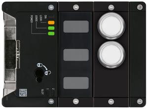 Euchner MGB2-L1-MLI-U-YB1B7-DA-L-168094 Locking module MGB2-L1-MLI (2 pushbuttons, closed-circuit current principle, door hinge on left)