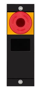 Euchner MSM-1-P-CA-B0Q000-I2-167267 Submodule MSM-1-P (illuminated emergency stop, slide-in label)