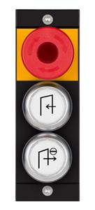 Euchner MSM-1-P-CA-BPP-E5-163609 Submodule MSM-1-P (illuminated emergency stop, 2 illuminated white pushbuttons with symbol) Turkey