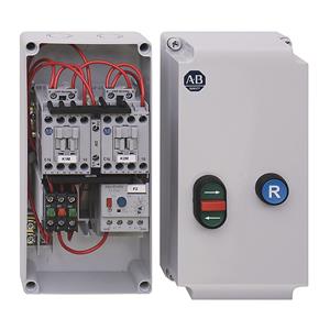 Allen Bradley 105-C09LBE1D-1M-7 IEC Enclosed Reversing Starter
