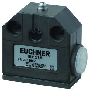Euchner N01K550-M Precision single limit switch N01, ball plunger