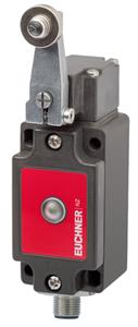 Euchner NZ2HS-511SEM5L060GEC2376 Safety switch NZHS, lever arm with steel roller, plug connector M12