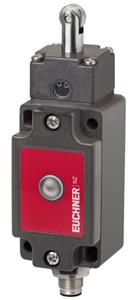 Euchner NZ2RS-511SEM5L060GEC2528 Safety switch NZRS, roller plunger, steel roller ø 12 mm, plug connector M12