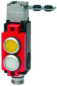 Euchner SGA2A-2121ARC18-EXT5 Safety switch SGA, plug connector RC18, 2 illuminated pushbuttons