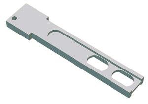 Euchner SPERREINSATZ-Z-ST Lockout bar NZVZ/TZ, 2 holes