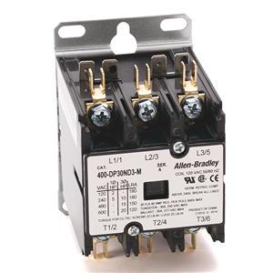 Allen Bradley 400-DP30ND3-X 400 Definite Purpose Contactor