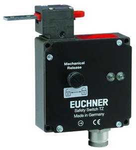 Euchner TZ1LE110PGOR8C Safety switch TZ, plug connector MR8, auxiliary release