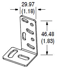 Allen Bradley 60-BKTL-SS Photoelectric Accessories