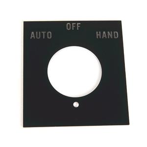 Allen Bradley 800H-Y1 800H PB AUTO-OFF-HAND Std Legend Plate