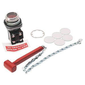 Allen Bradley 800T-S6M 30mm Break Glass Kit 800T PB