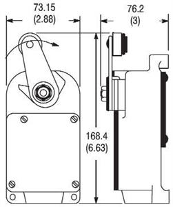 Allen Bradley 801-ASC29 General Purpose Limit Switch