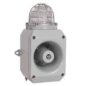 Allen Bradley 855XM-CGMD24DA7 Haz Loc Metal Horn with Beacon 24V DC
