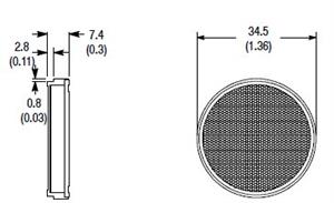 Allen Bradley 92-114 Reflectors for Photo Sensor