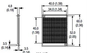 Allen Bradley 92-117 Reflectors for Photo Sensor