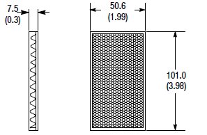 Allen Bradley 92-119 Reflectors for Photo Sensor