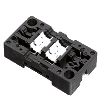 Pepperl+Fuchs U-G1FA AS-Interface module mounting base with adressing jack for connection to flat cable (AS-Interface)
