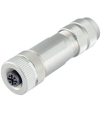 Pepperl+Fuchs V1-G-ABG-PG9 Female connector M12 straight A-coded 4-pin, for cable diameter 5 - 8 mm, shielded, field-attachable Turkey